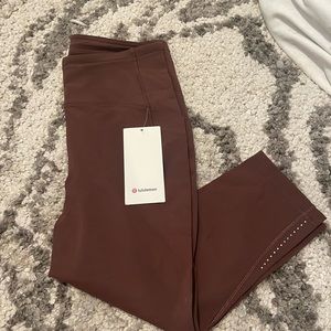 Lululemon Brown Cropped Leggings